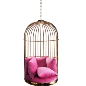 Rouge Collection Bird Cage Throne Chair